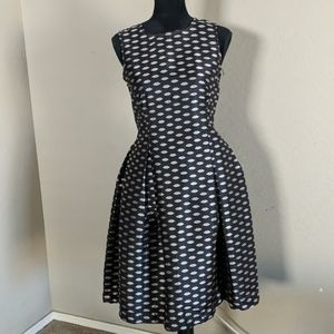 Max Studio Lips Print Dress